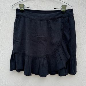 Aerie Ruffle Faux Wrap Skirt
